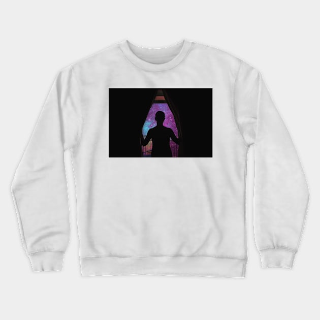 GLIMPSE OF THE UNIVERSE Crewneck Sweatshirt by deificusArt